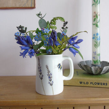 Lavender And Bee Fine Bone China Mini Jug, 6 of 12