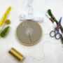 Dandelion Embroidery/Up Cycling Clothing Kit, thumbnail 2 of 10