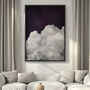 In Contrast Cloud Art Purple, thumbnail 1 of 4