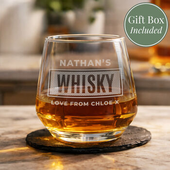Personalised Drink Tumbler Gift Boxed, 4 of 5