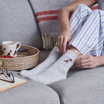 Christmas Springer Spaniel Dog Pin Badge, 11 of 12