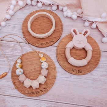 Breastfeeding And Teething Necklace Gift Set, 2 of 10