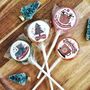 Merry Christmas Small Lollipops Vintage Gift Set, thumbnail 1 of 8