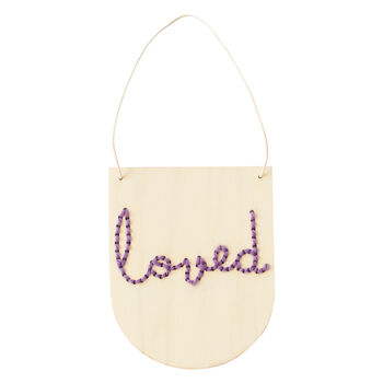 Loved Embroidery Board Kit, 9 of 11