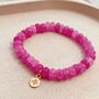 Colour Pop Gemstone Bead Bracelet, thumbnail 8 of 12