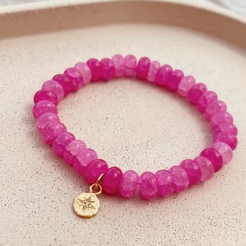 Colour Pop Gemstone Bead Bracelet, 8 of 12