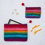 Felt Rainbow Pouch, thumbnail 1 of 4