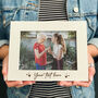 Personalised Picture Frame With Custom Text, thumbnail 1 of 4