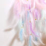 Bunny Rabbit Pastel Dream Catcher Decor For Baby's Room, thumbnail 3 of 6