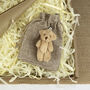 A Little Pocket Teddy Bear Hug Letterbox Gift, thumbnail 2 of 6