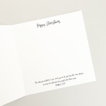 'Full Of Blessings' Christmas Cards 10 Pack, 3 of 3