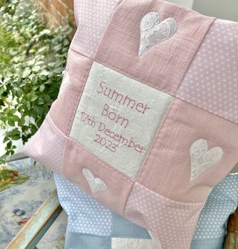 Personalised Baby Cushion, 6 of 12