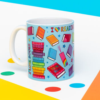Book Lover Mug For Reader, 3 of 3