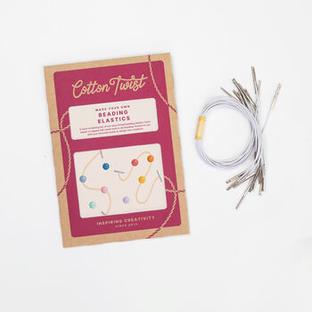 Additional Set Of 10 Beading Elastics, 3 of 3