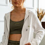 Embroidered Wifey Crop Top, thumbnail 6 of 7