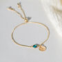 Birthstone Sliding Bracelet, thumbnail 1 of 11