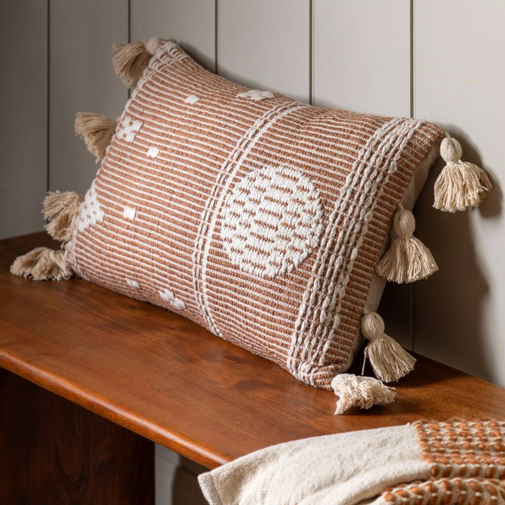 Maputo Pet Tassel Cushion, 1 of 4