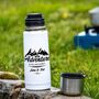 Personalised Camping Thermal Flask Bottle, thumbnail 1 of 4