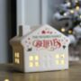 Personalised Christmas LED House, thumbnail 3 of 4