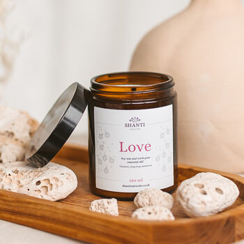 Relaxing Soy Wax Candle Gift Set For Her, Natural Aromatherapy Candle With Optional Bath Salts And Gift Message, 8 of 12