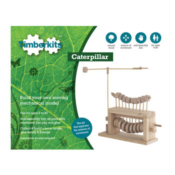 Caterpillar Wooden Toy Kit, 3 of 4