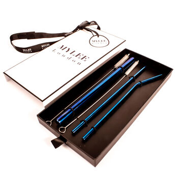 Personalised Straw Gift Set With Free Gift Wrapping, 4 of 12