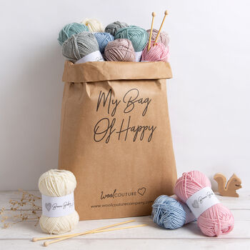 Molly Baby Blanket Easy Knitting Kit, 7 of 7