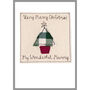 Personalised Christmas Tree Card For Him Or Her, thumbnail 6 of 12