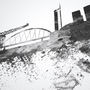 Glasgow Skyline Cityscape Black And White Art Print, thumbnail 6 of 6
