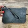 Moreton Leather Pouch With Wristlet, thumbnail 5 of 6