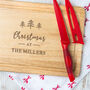 Personalised Christmas Cheese Board For Families, thumbnail 1 of 6