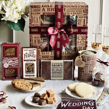 Wedding And Anniversary Heart And Treats Hamper, 2 of 5