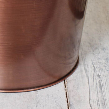 Personalised Copper Coal Bucket, 5 of 9