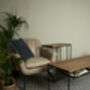 Bourne Moleskin Oyster Cream Cocktail Chair, thumbnail 9 of 9