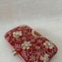 Indian Red Rectangular Clutch Bag, thumbnail 2 of 10