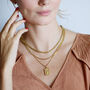 Tarot Card 'The Star' Tag Style Necklace, thumbnail 3 of 12