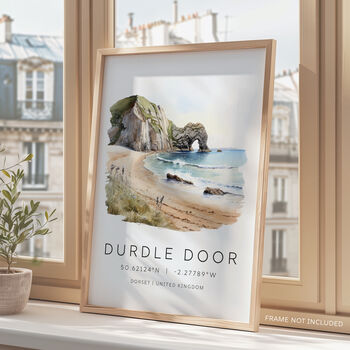 Dorset Travel Print Of Durdle Door, 7 of 7