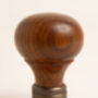 Set Of Two Plain Rosewood Door Knobs, thumbnail 7 of 10