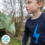 Neon Bolt Organic Sweatshirt Gift For Girls / Boys, thumbnail 1 of 10