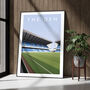Millwall The Den Cold Blow Lane Stand Poster, thumbnail 1 of 6
