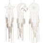 White Mystical Christmas Wall Deco Dream Catcher, thumbnail 10 of 10