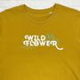 Wild Flower Ladies T Shirt, thumbnail 3 of 3