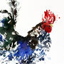 Chicken Painting, Blue Hen, thumbnail 3 of 3