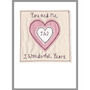 Personalised Cotton 2nd Wedding Anniversary Card, thumbnail 2 of 12