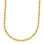 18k Gold Plated Hawser Chain Necklace, thumbnail 2 of 6