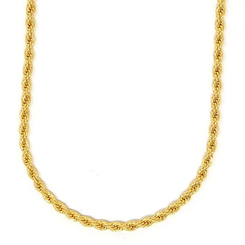 18k Gold Plated Hawser Chain Necklace, 2 of 6