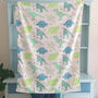 Dinosaurs Fleece Blanket, thumbnail 3 of 4