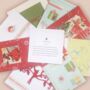 Handmade 'Mystery Wrapped' Christmas Cards, thumbnail 1 of 9