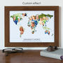 Personalised Grandad's World Photo Gift Map, thumbnail 8 of 12