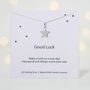 Make A Wish For Good Luck Necklace, thumbnail 1 of 2